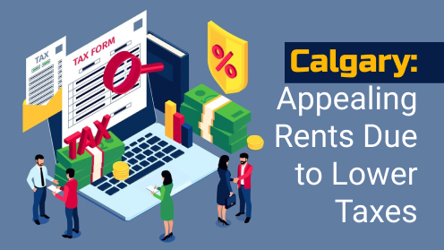 Calgary: Appealing Rents Due to Lower Taxes