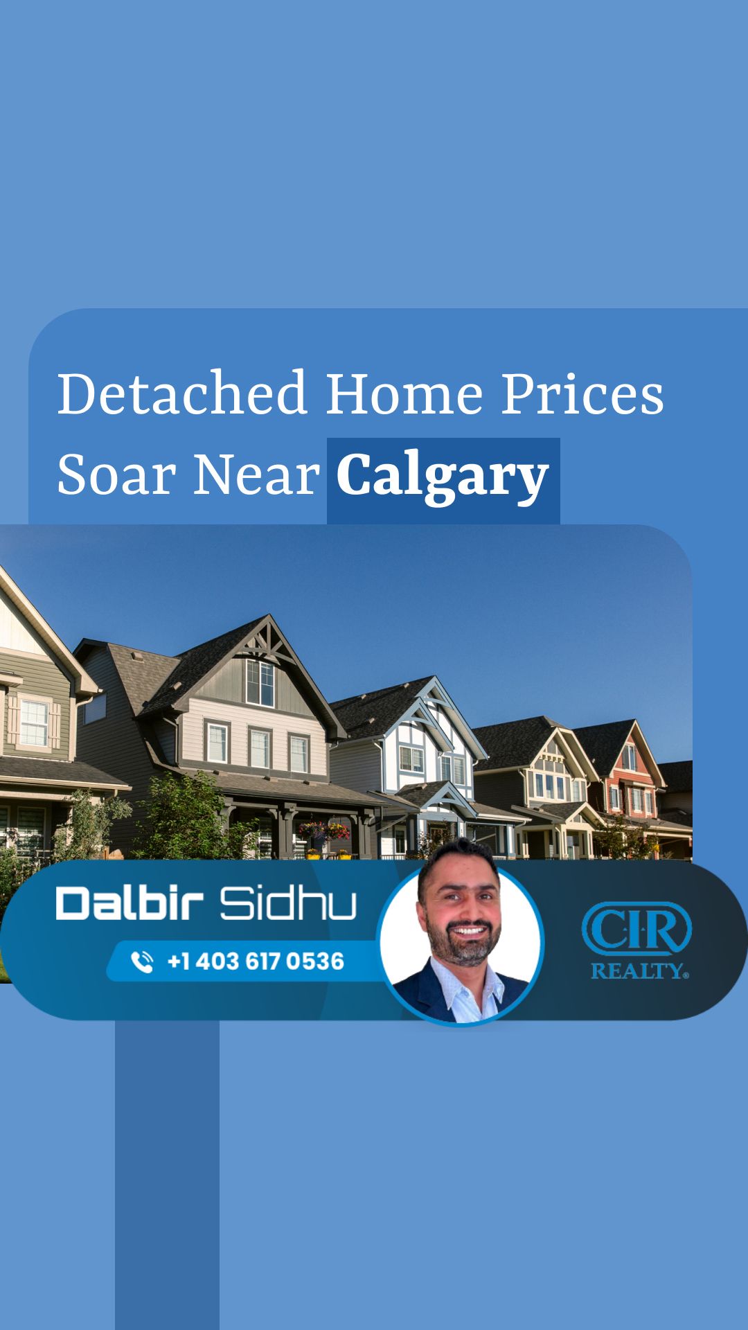 Detached Home Prices Soar in Cities Near Calgary