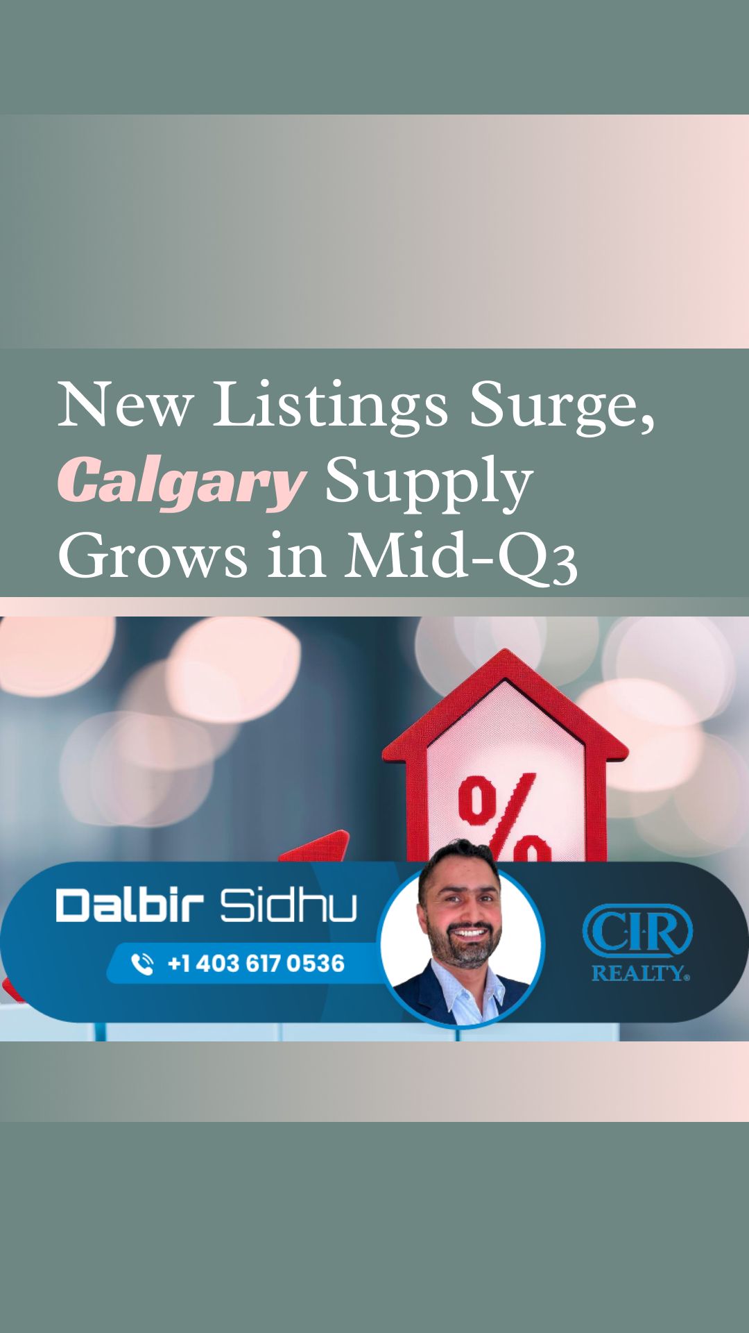 Calgary Home Sales Drop Amid Rising Listings in Mid-Q3